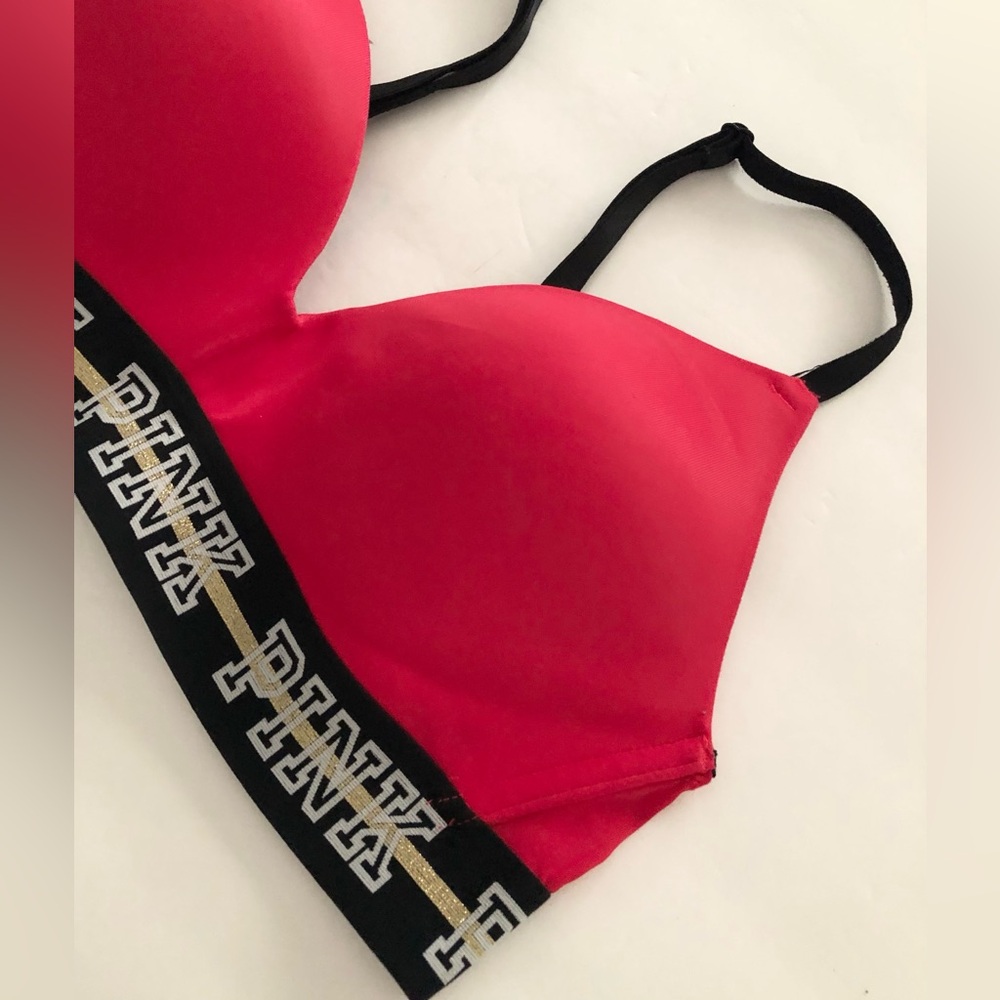 PINK Victoria's Secret Wireless Bra 34B - Picture 2 of 5